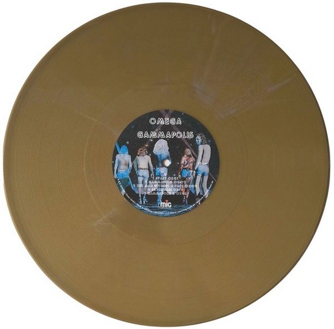 Omega – Gammapolis (LP, Album, Pink Marbled Vinyl)