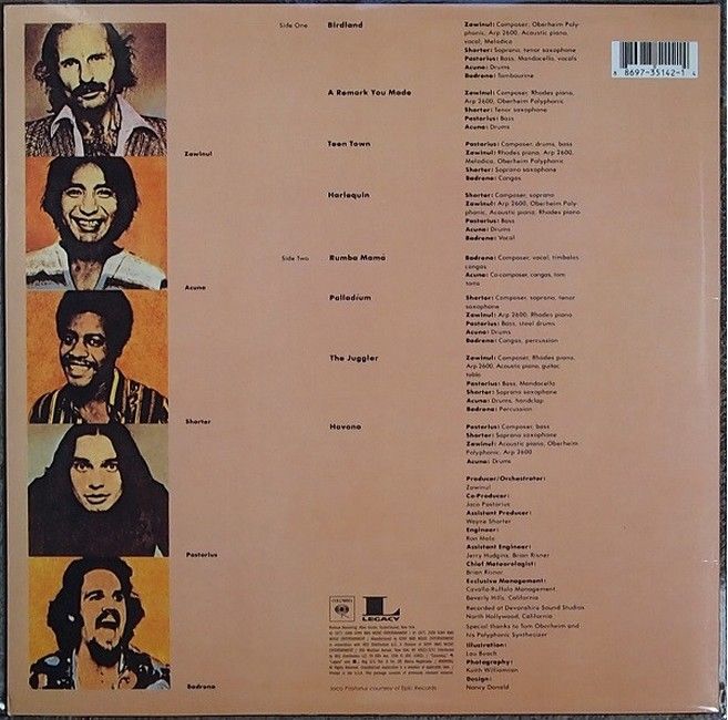 Weather Report - Heavy Weather (LP, Album, Reissue, Remastered, Stereo, 180 Gram)