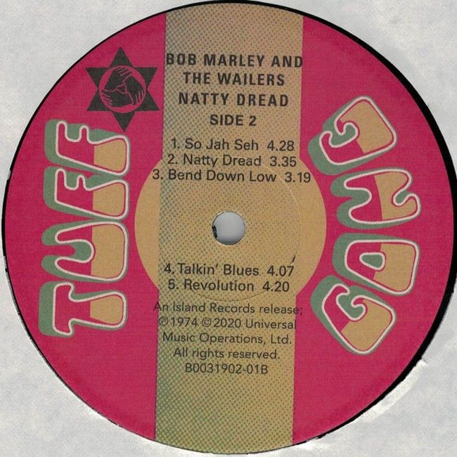 Платівка Bob Marley & The Wailers – Natty Dread|Боб Марлі та Wailers-Натті Дред