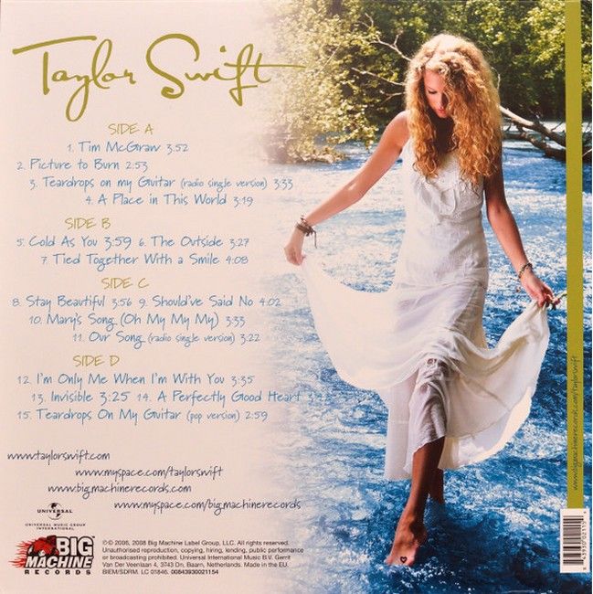 Taylor Swift – Taylor Swift (2LP, Album, Reissue, Vinyl)