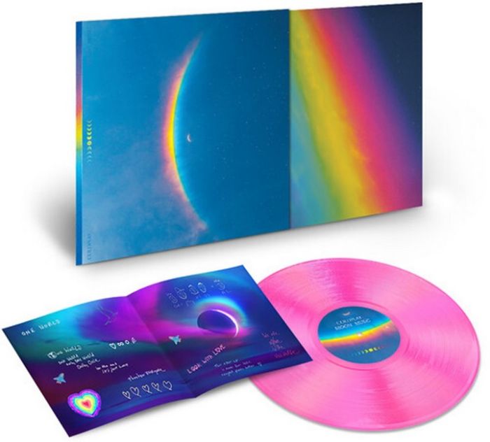 Coldplay – Moon Music (LP, Album, Limited Edition, Pink Translucent Vinyl)
