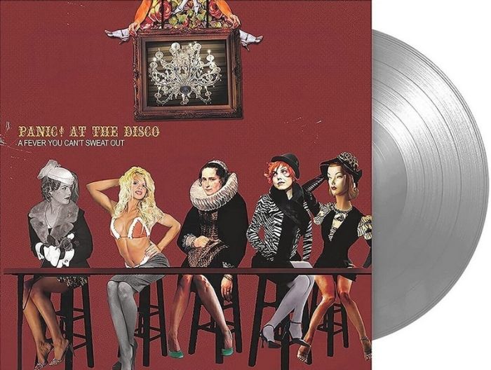 Panic! At The Disco – A Fever You Can't Sweat Out (LP, Album, Limited Edition, Reissue, Repress, Silver Vinyl)