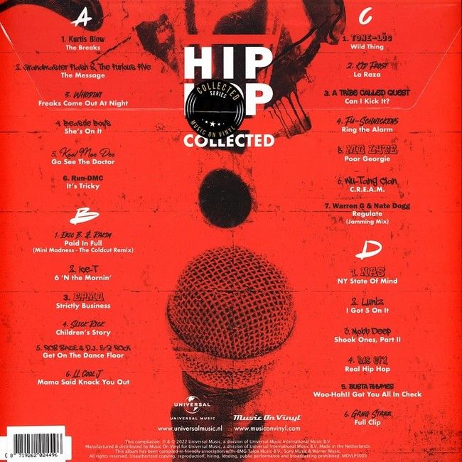 Hip Hop Collected (2LP, Compilation, Reissue, Vinyl)