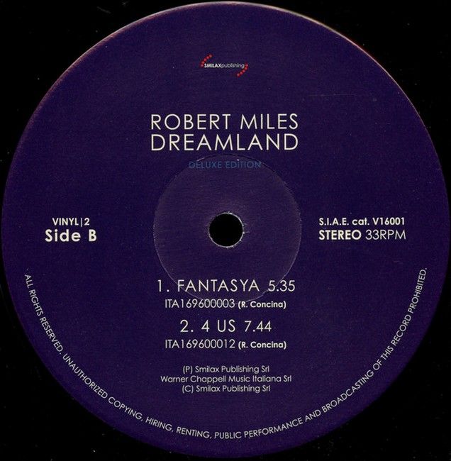 Robert Miles – Dreamland (2LP, CD, Album, Gatefold, Deluxe Edition, Vinyl)