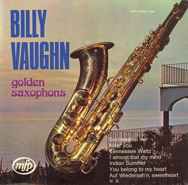 Платівка Billy Vaughn And His Orchestra – Golden Saxophons|Біллі Вон та його оркестр – Золоті саксофони