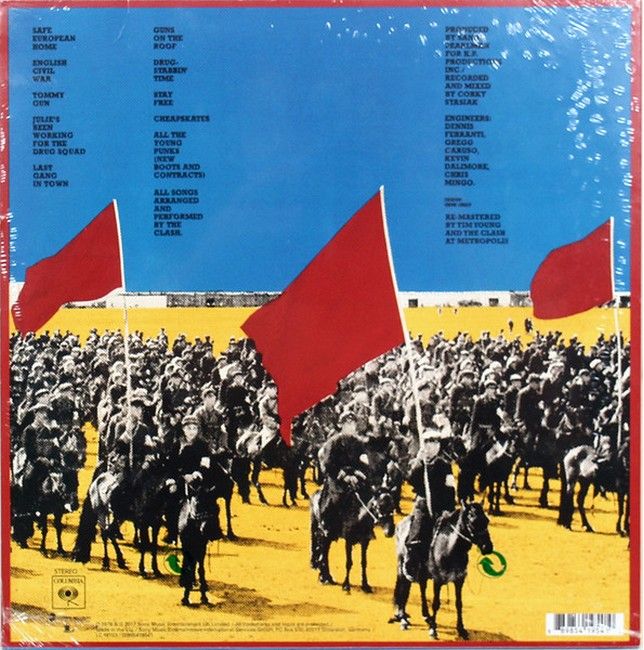 The Clash – Give 'Em Enough Rope (LP, Album, Reissue, Remastered, 180gr, Vinyl)