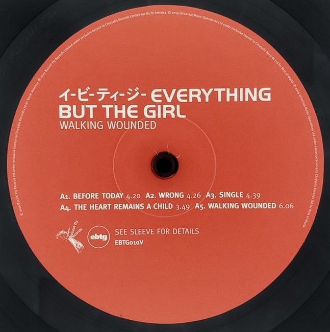 Everything But The Girl – Walking Wounded (LP, Album, Reissue, 180g, Vinyl)