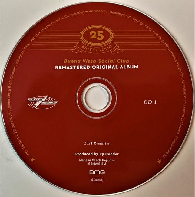 Buena Vista Social Club – Buena Vista Social Club (2LP, 2CD, Album, Reissue, Remastered, Vinyl)