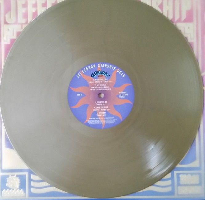 Jefferson Starship – Gold (LP, 7", Record Store Day, Compilation, Limited Edition, Gold Vinyl)