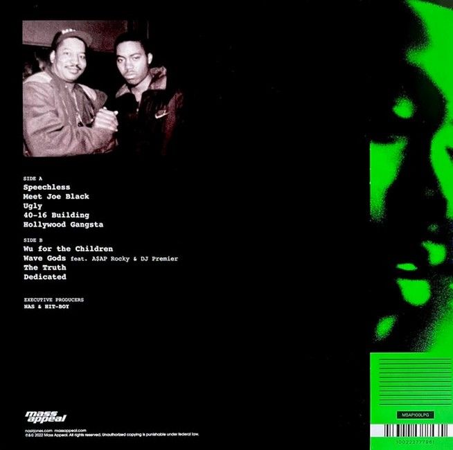 Nas - Magic (LP, Album, Limited Edition, Green / Black Split Vinyl)