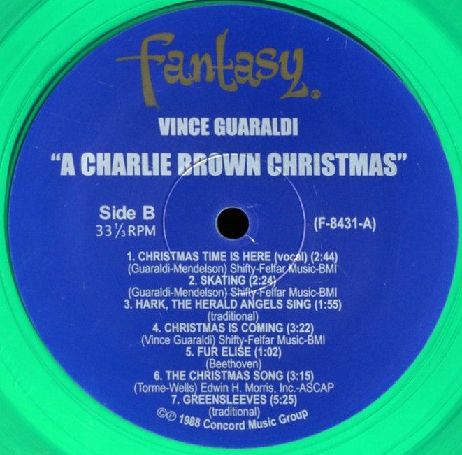 Vince Guaraldi Trio – A Charlie Brown Christmas (Original Sound Track Recording Of The CBS Televisio
