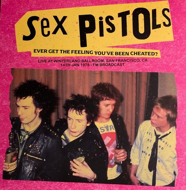 Sex Pistol - Ever Get The Feeling You‘ve Been Cheated? (LP, Reissue, Unofficial Release, Teal, Vinyl)