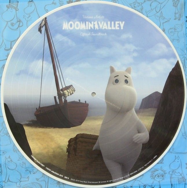 MoominValley - Official Soundtrack (LP, Compilation, Picture Disc, Blue Vinyl)