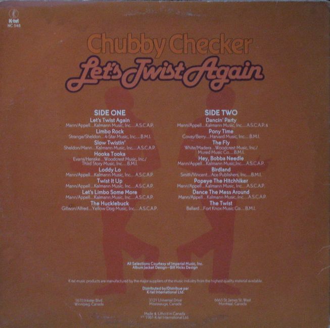 Chubby Checker – Let's Twist Again