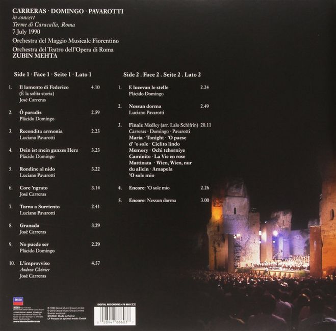The Three Tenors – The Three Tenors 25th Anniversary (Vinyl)