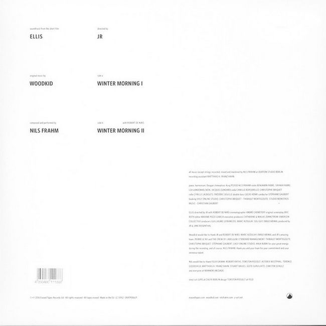 Платівка Вудкід | Woodkid Nils Frahm With Robert De Niro – Ellis