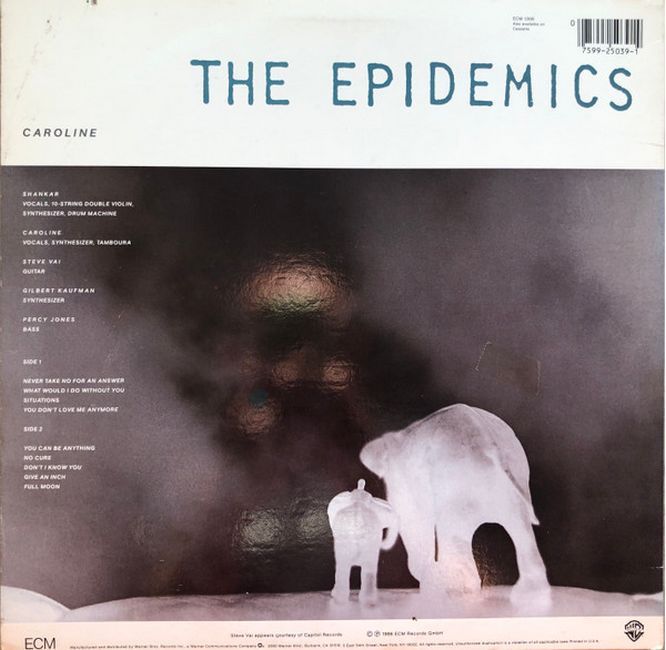 Shankar / Caroline – The Epidemics (Vinyl)