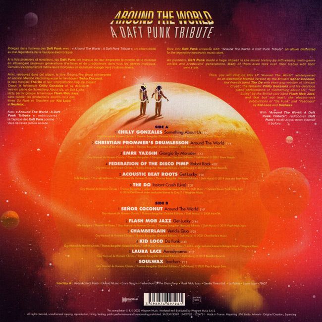 Платівка Данина Дафт Панку  - Навколо Світу | Various – Around The World - A Daft Punk Tribute