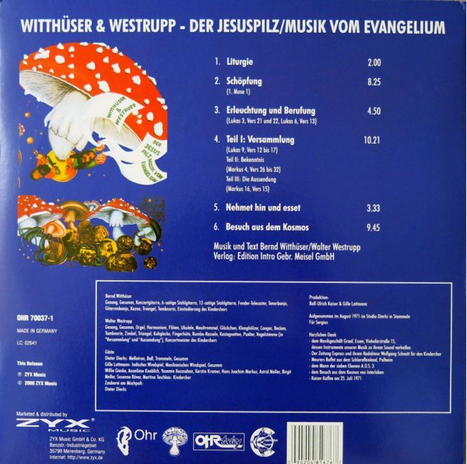 Witthuser & Westrupp – Der Jesuspilz / Musik Vom Evangelium (Vinyl)