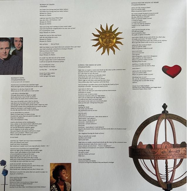 Tears For Fears – The Seeds Of Love (Vinyl)