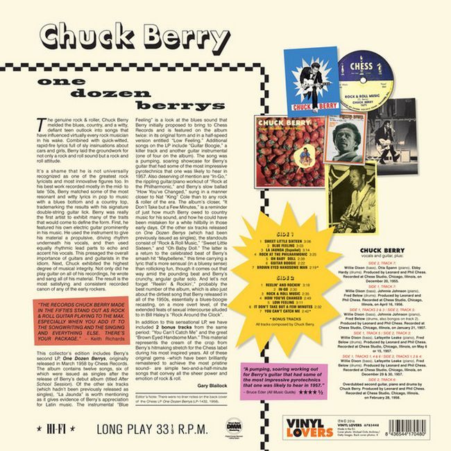 Chuck Berry – One Dozen Berrys (Vinyl)