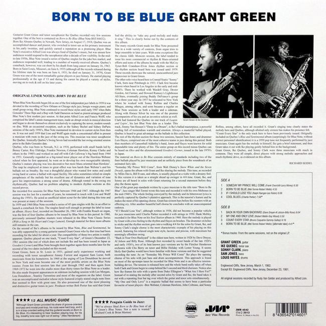Grant Green – Born To Be Blue (Vinyl)