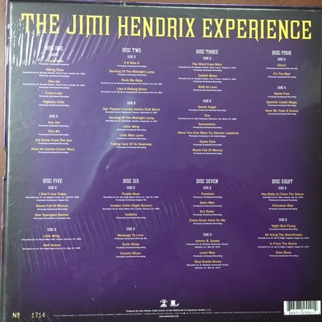 The Jimi Hendrix Experience – The Jimi Hendrix Experience (Vinyl Box)