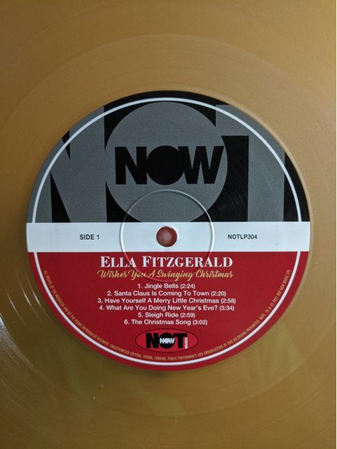 Платівка Ella Fitzgerald – Wishes You A Swinging Christmas|Елла Фіцджеральд – Бажає вам веселого Різдва