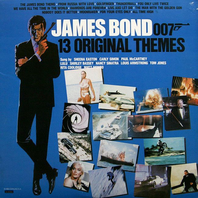 Плтаівка Various – James Bond - 13 Original Themes | 13 Саундтреків з "Джеймс Бонд"