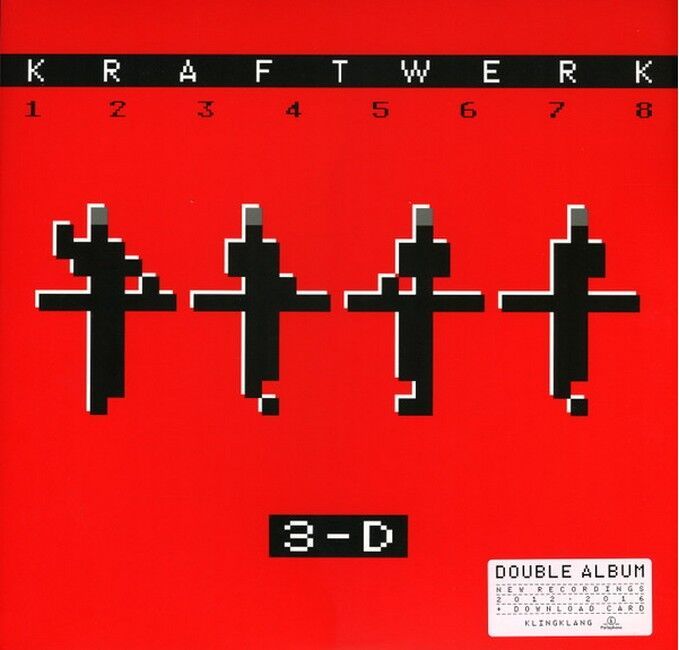Kraftwerk – 3-D (1 2 3 4 5 6 7 8) (English Version, Vinyl)