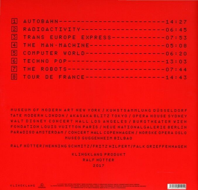 Kraftwerk – 3-D (1 2 3 4 5 6 7 8) (English Version, Vinyl)