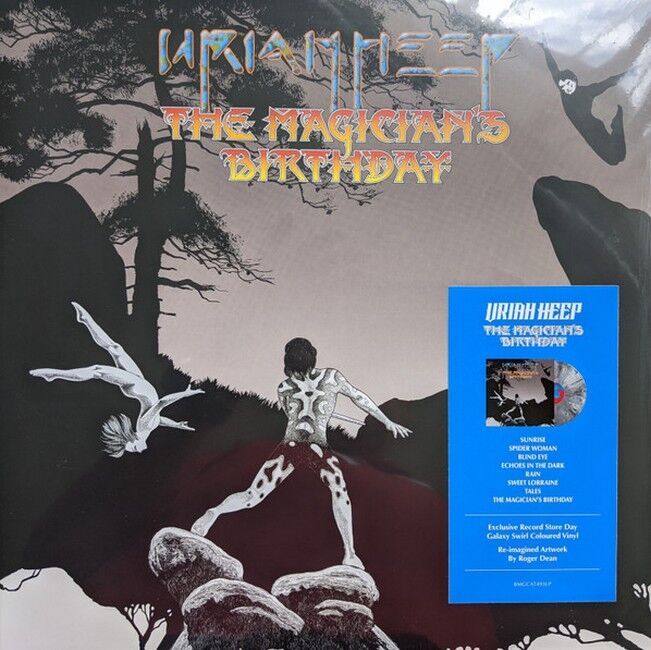Платівка Uriah Heep – The Magician's Birthday|Юріa Хіп-День Народження Чарівника(Grey Marbled Vinyl)
