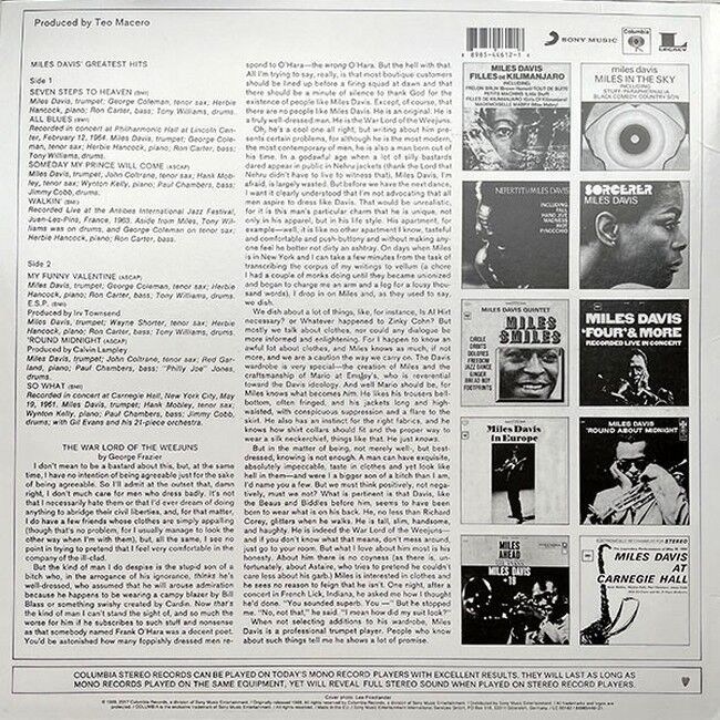 Miles Davis – Miles Davis' Greatest Hits (Vinyl)