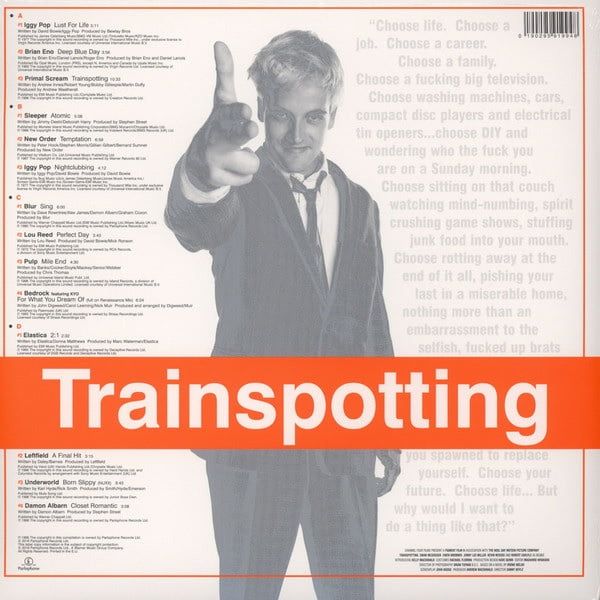 Платівка Трейнспотінг (Саундтрек) | Various – Trainspotting (Soundtrack) (2LP)
