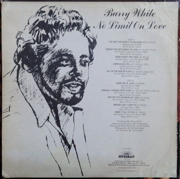 Barry White – No Limit On Love (Vinyl)