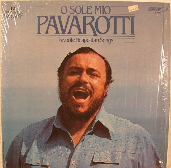 Luciano Pavarotti – O Sole Mio Favorite Neapolitan Songs (Vinyl)
