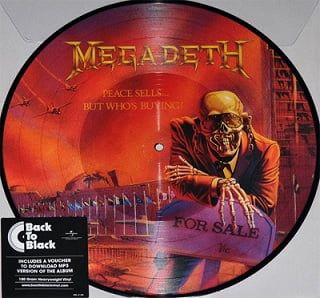 Megadeth – Peace Sells... But Who's Buying? (LP, Album, Limited Edition, Picture Disc, Remastered, Repress, Vinyl)