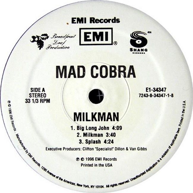 Платівка Mad Cobra – Milkman|Божевільна Кобра-Молочник(2xLP)
