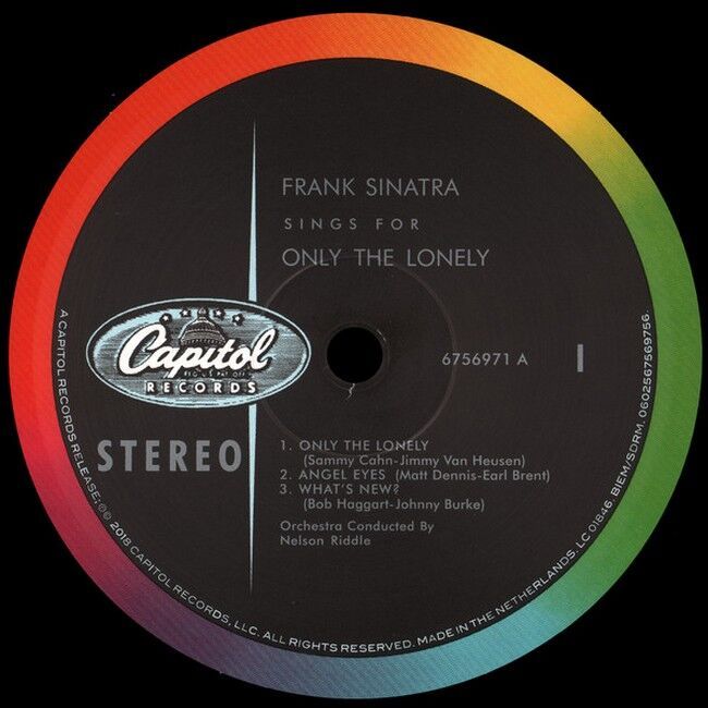 Frank Sinatra – Frank Sinatra Sings For Only The Lonely (60th Anniversary Edition) (2LP, Deluxe Edition, 180g) (Vinyl)