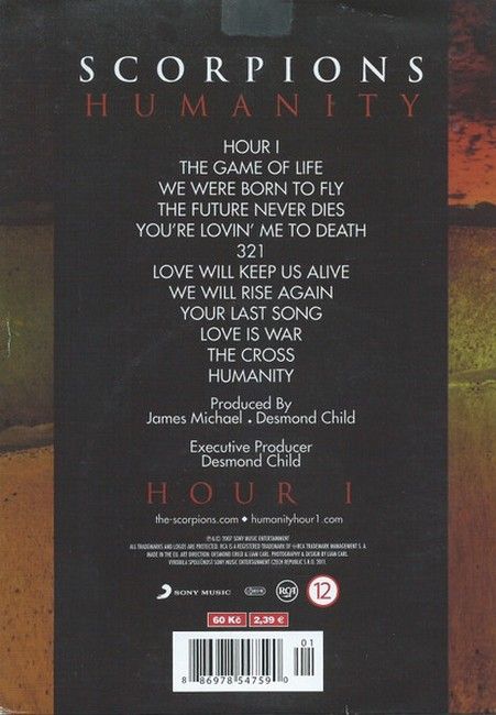Музичний CD диск Scorpions – Humanity - Hour I|Скорпіони-Людство: І ч