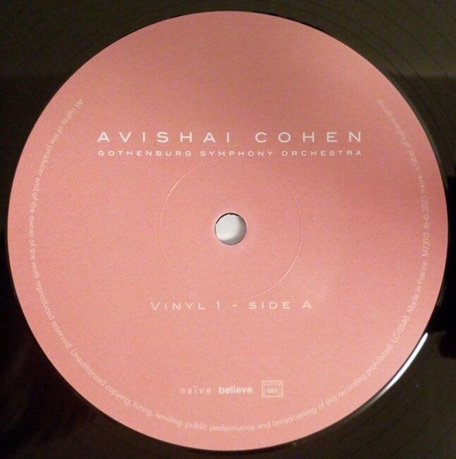 Платівка Avishai Cohen, Gothenburg Symphony Orchestra Conducted By Alexander Hanson – Two Roses|Авішай Коен, Гетеборзький симфонічний оркестр, диригент Олександр Хенсон-Дві троянди(2xLP)