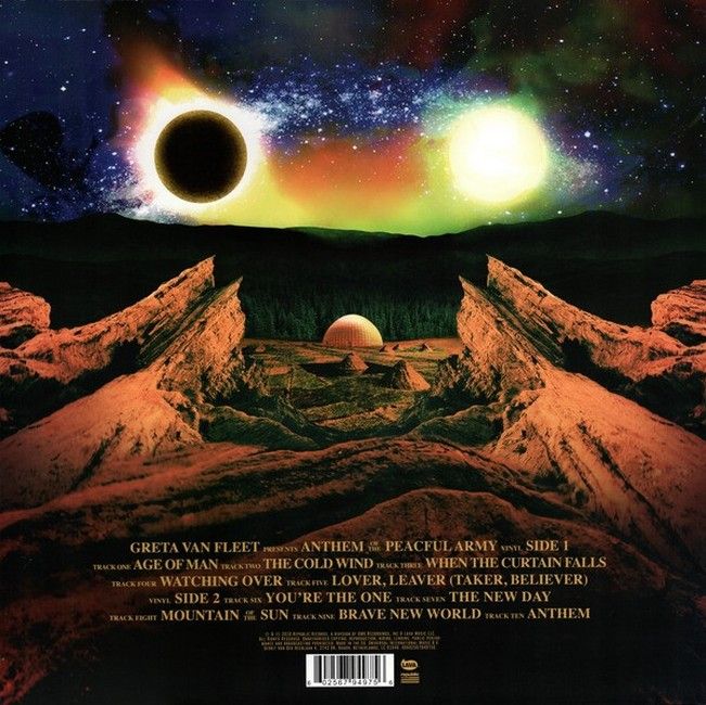 Greta Van Fleet – Anthem Of The Peaceful Army (LP, Album, Vinyl)