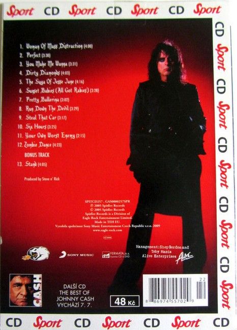 Музичний CD диск Alice Cooper – Dirty Diamonds|Еліс Купер