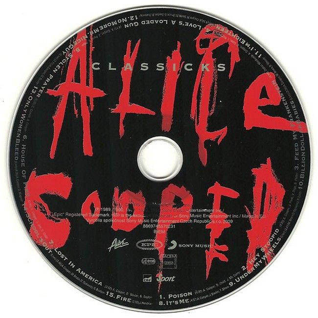 Музичний CD диск Alice Cooper –Classicks|Еліс Купер