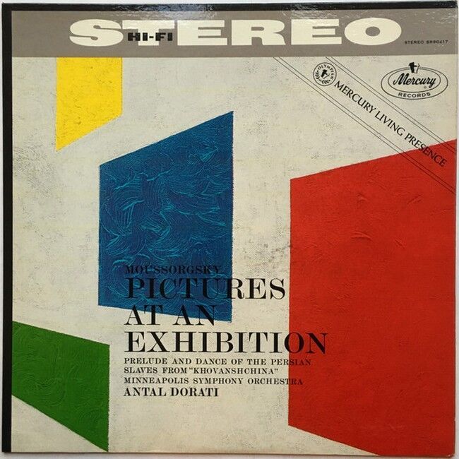 Moussorgsky, Minneapolis Symphony Orchestra, Antal Dorati – Pictures At An Exhibition / Prelude And Dance Of The Persian Slaves From "Khovanshchina" (Vinyl)