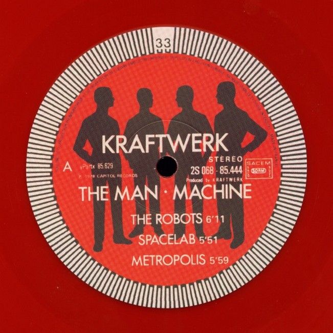 Платівка Kraftwerk – The Man•Machine|Kraftwerk-Людина-машина(Red Vinyl)