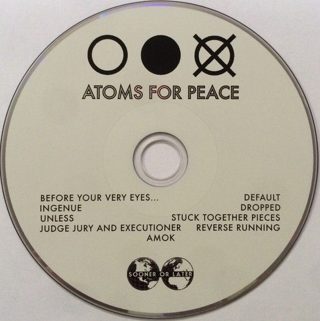 Платівка Atoms For Peace – Amok|Атом для миру-Амок(2xLP+CD)