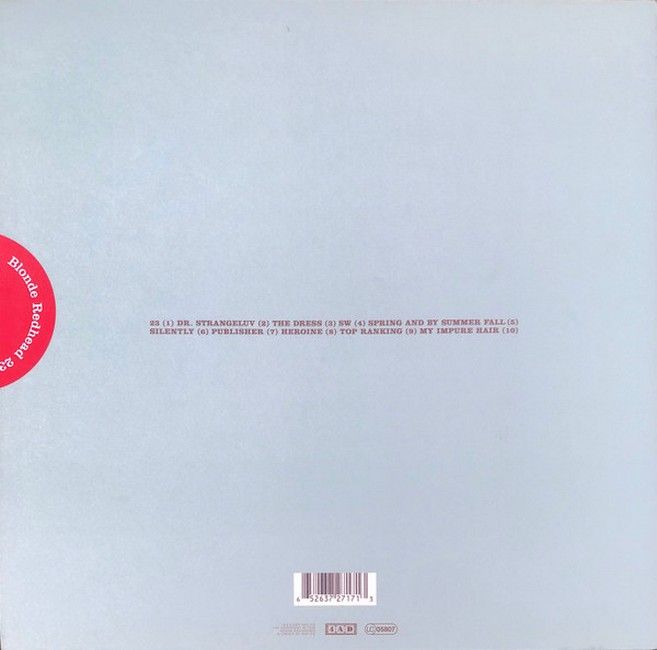 Платівка Blonde Redhead – 23|Блондинка Руда-23