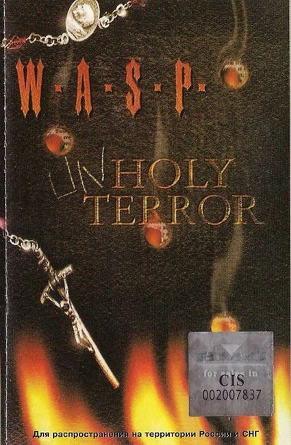 W.A.S.P. – Unholy Terror (Cassette)