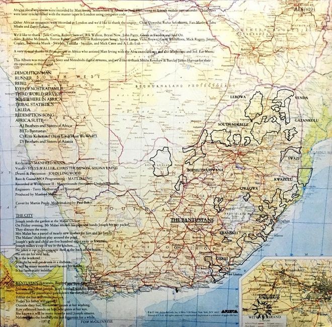 Manfred Mann's Earth Band – Somewhere In Afrika (Vinyl)